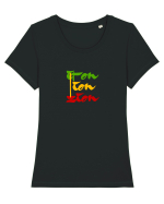 Iron Lion Zion Tricou mânecă scurtă guler larg fitted Damă Expresser