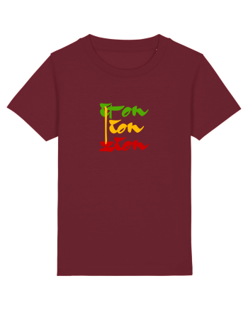Iron Lion Zion Burgundy
