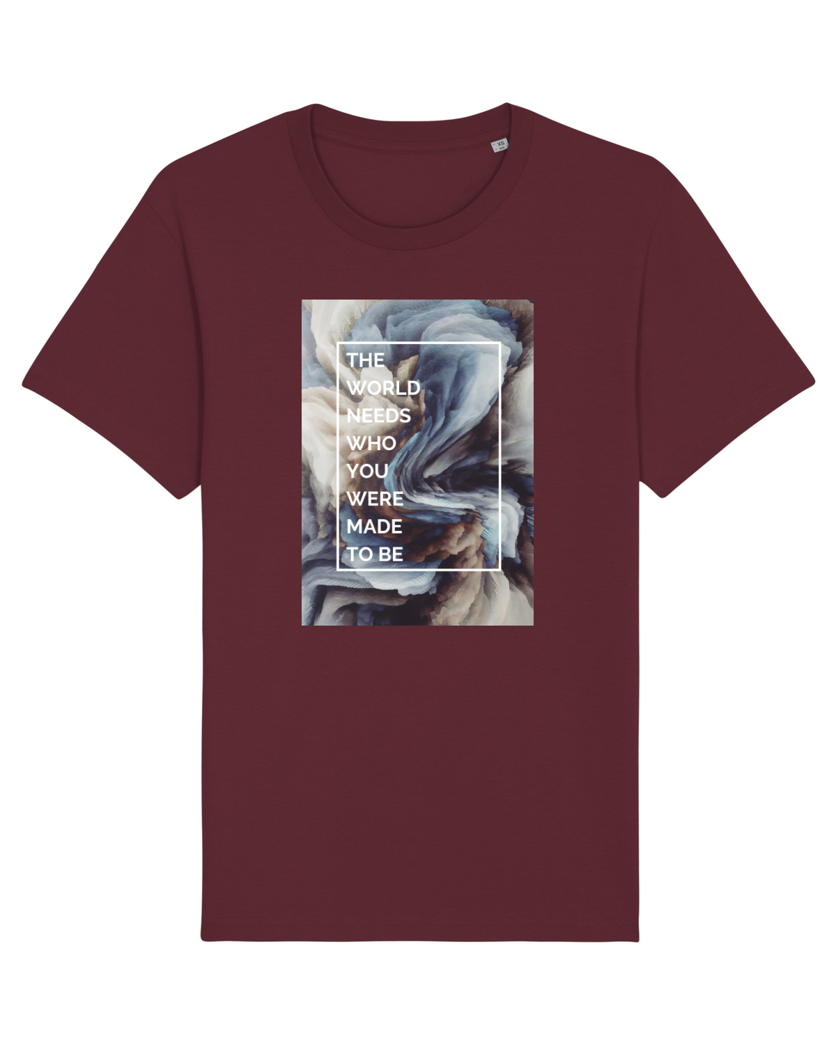 Tricou mânecă scurtă Unisex Rocker Burgundy