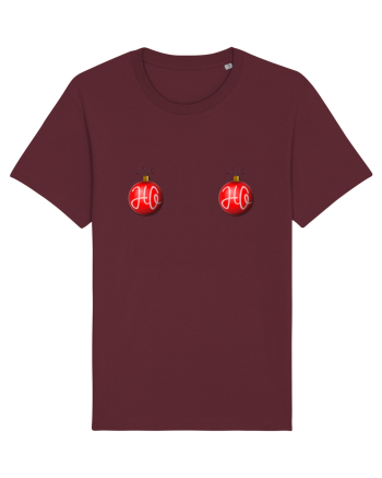 HO HO HO Burgundy