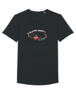 Super Bucatar Tricou mânecă scurtă guler larg Bărbat Skater