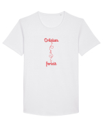 Craciun (2m) fericit Tricou mânecă scurtă guler larg Bărbat Skater