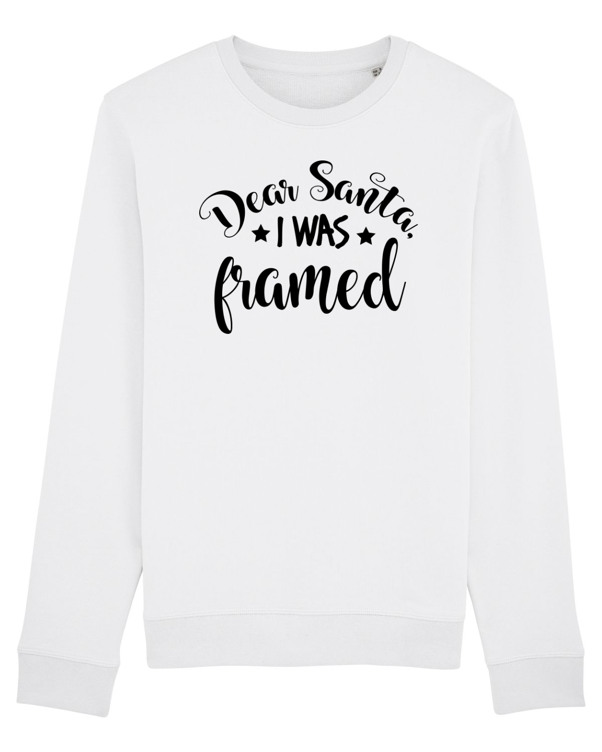 Bluză mânecă lungă Unisex Rise White