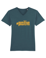#positive Tricou mânecă scurtă guler V Bărbat Presenter