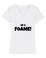 Mi-e FOAME! Tricou mânecă scurtă guler V Damă Evoker