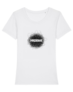 It's a mess Tricou mânecă scurtă guler larg fitted Damă Expresser