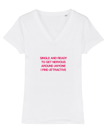 Single and ready White