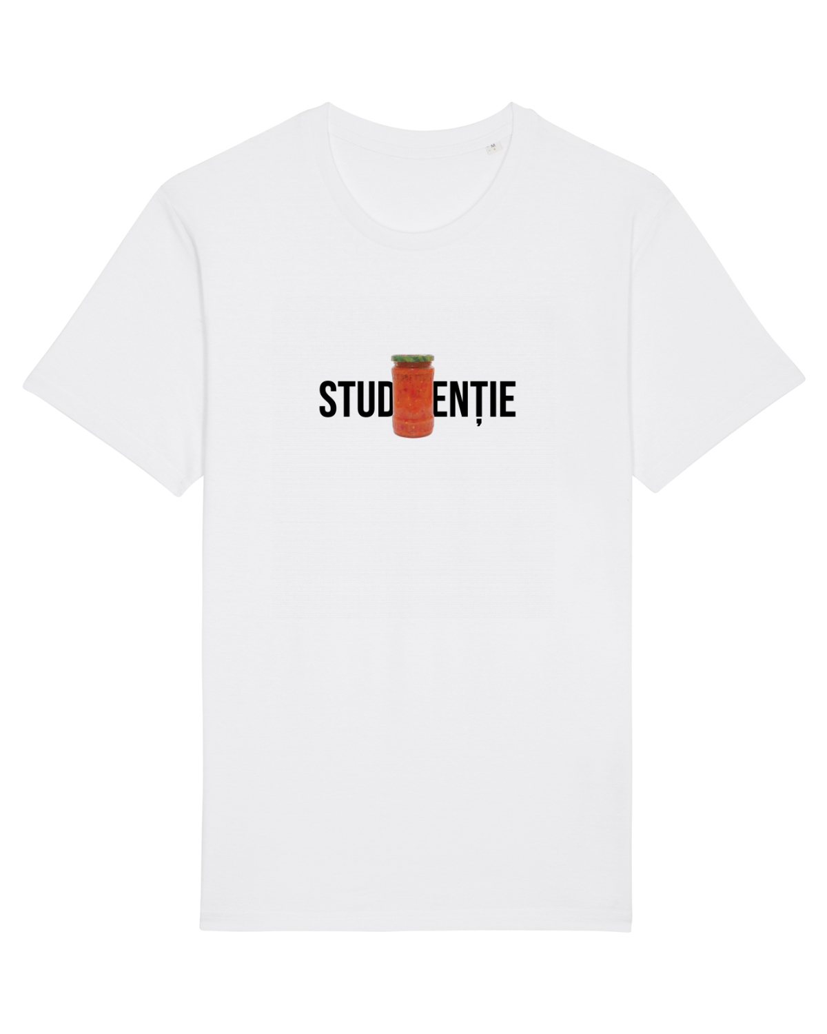 Tricou mânecă scurtă Unisex Rocker White