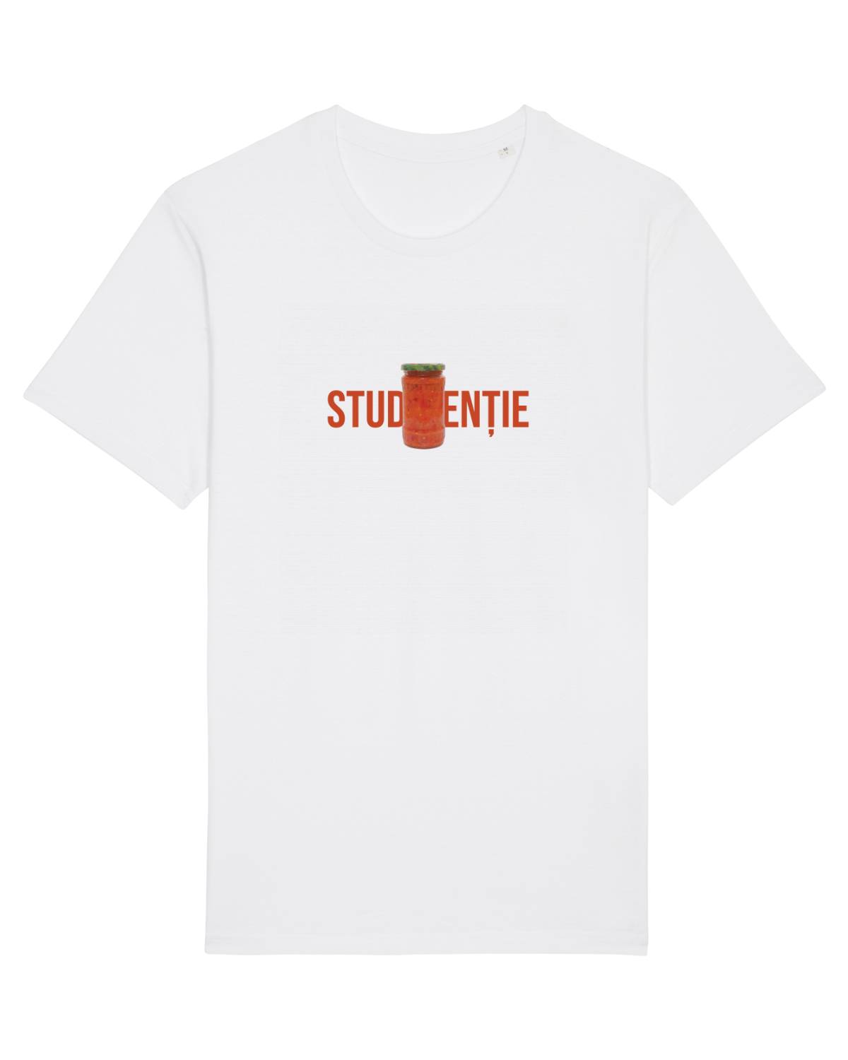 Tricou mânecă scurtă Unisex Rocker White