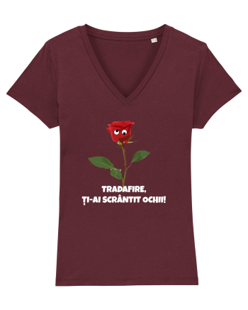 Trandafire, ti-ai scrantit ochii Burgundy