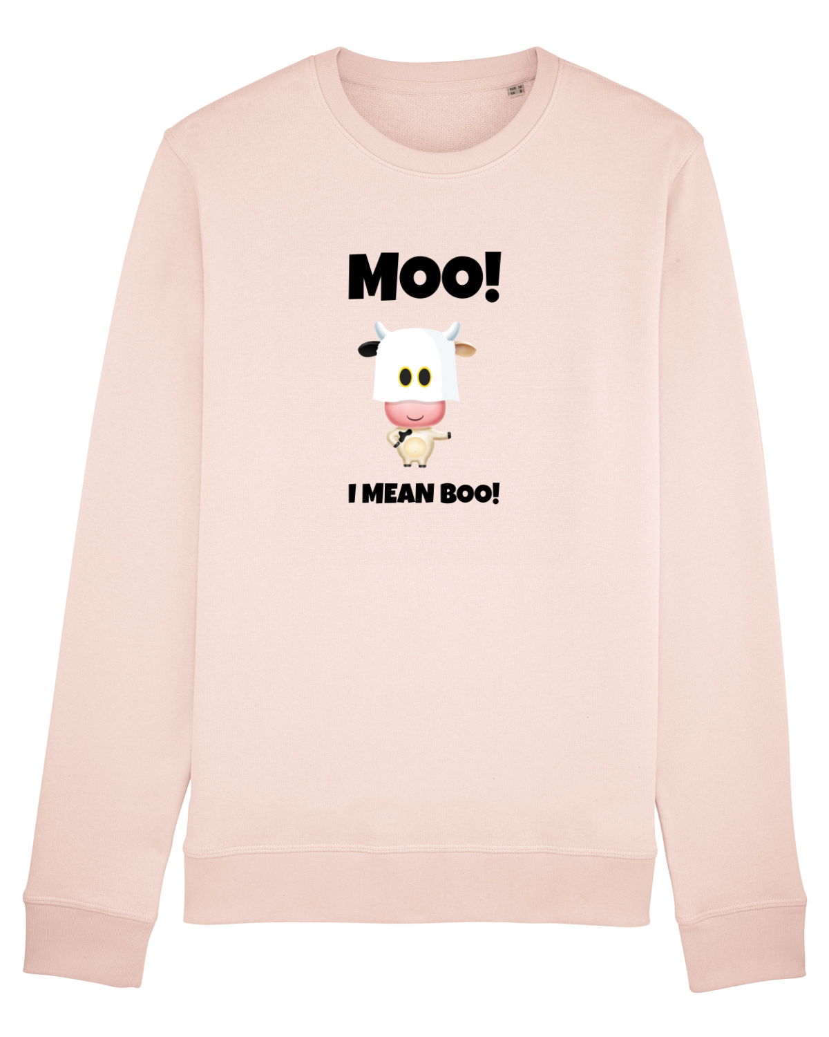 Bluză mânecă lungă Unisex Rise Candy Pink