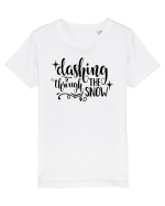 Bucurie de iarnă Tricou mânecă scurtă  Copii Mini Creator