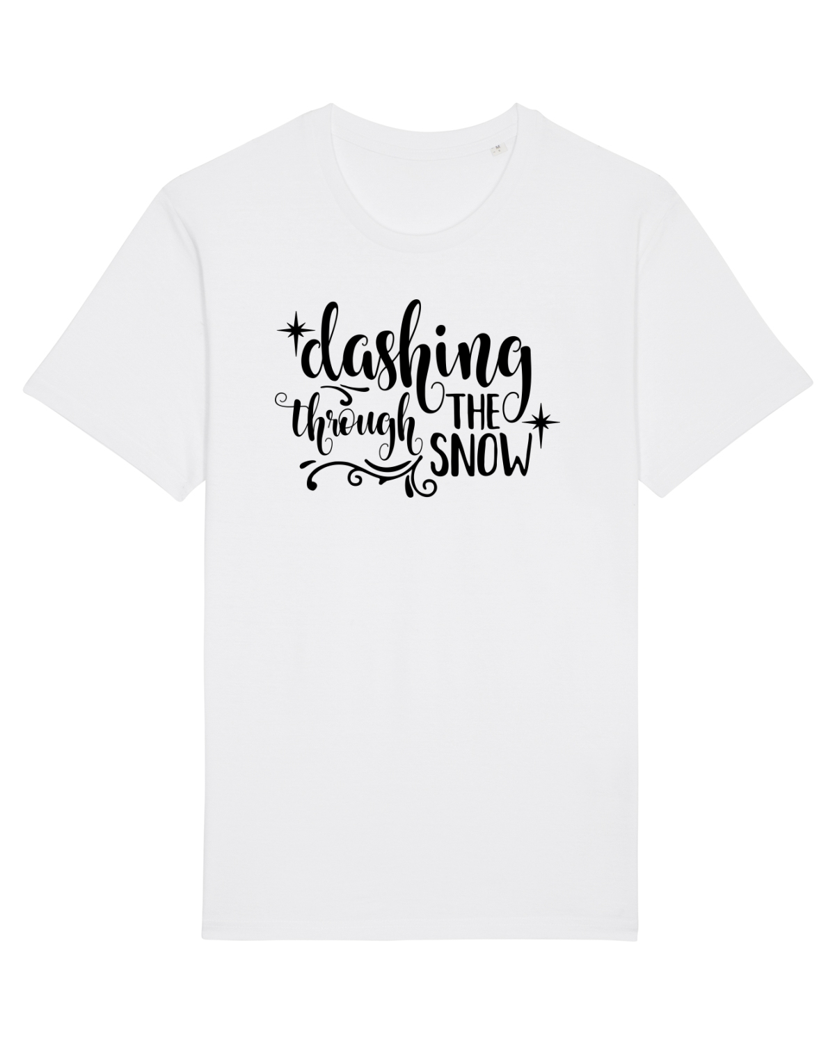 Tricou mânecă scurtă Unisex Rocker White