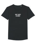Don't worry Tricou mânecă scurtă guler larg Bărbat Skater