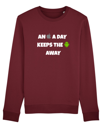 An apple a day Burgundy
