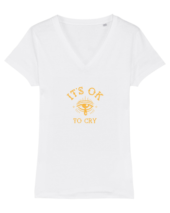It's OK to cry White