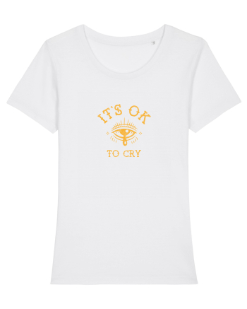 It's OK to cry White
