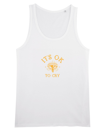 It's OK to cry White