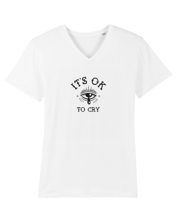 It's OK to cry White