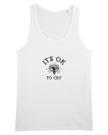 It's OK to cry White