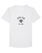 It's OK to cry Tricou mânecă scurtă guler larg Bărbat Skater