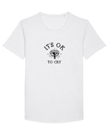 It's OK to cry White
