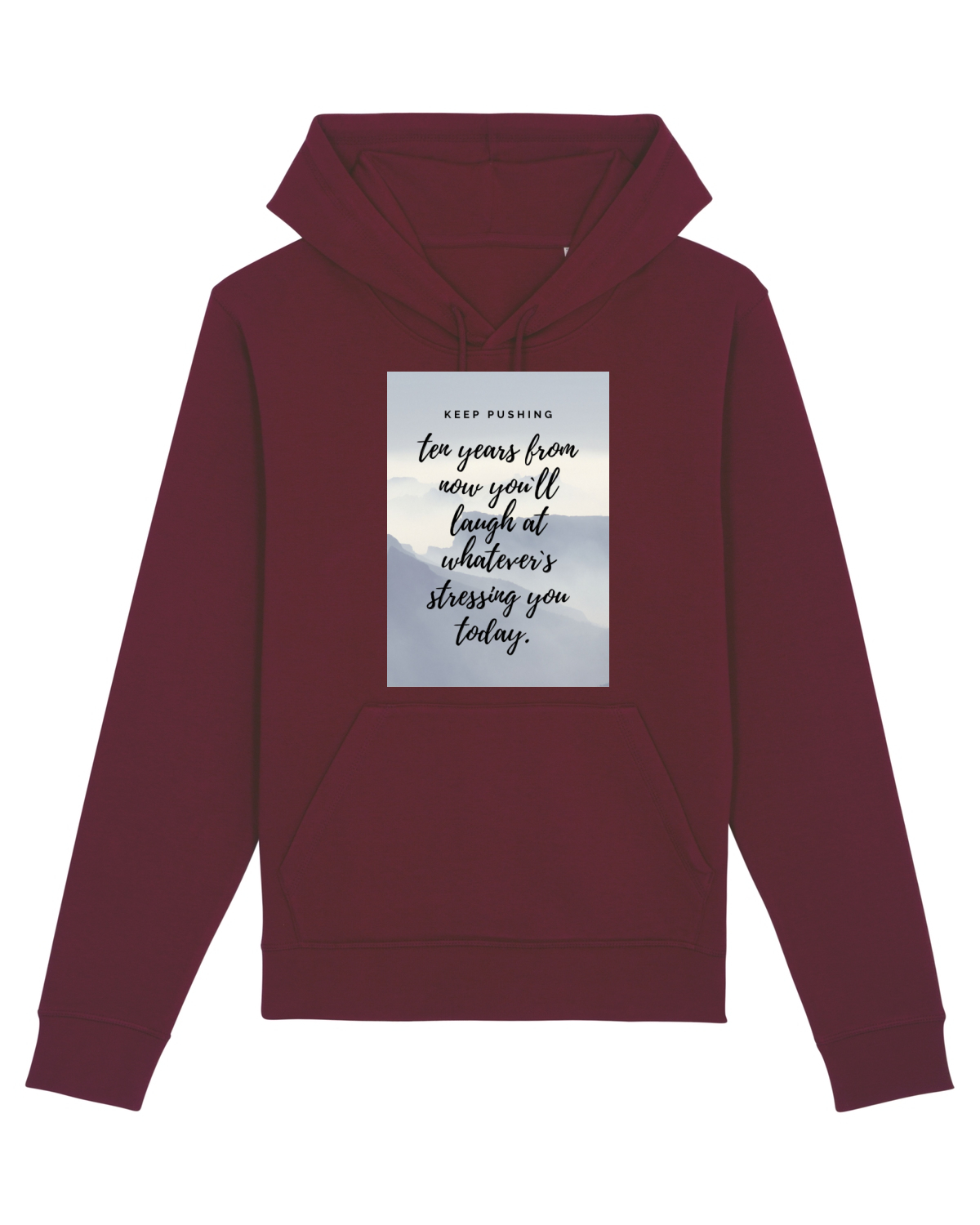 Hanorac Unisex Drummer Burgundy