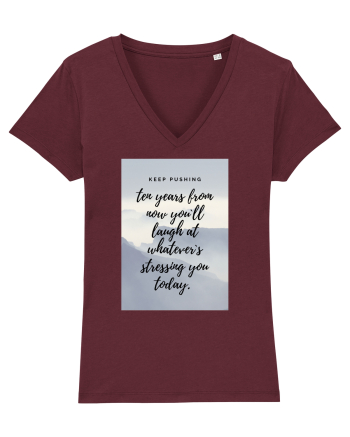Motivational Burgundy