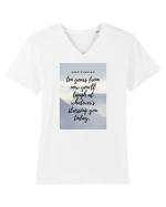 Motivational Tricou mânecă scurtă guler V Bărbat Presenter