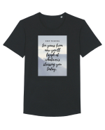 Motivational Tricou mânecă scurtă guler larg Bărbat Skater