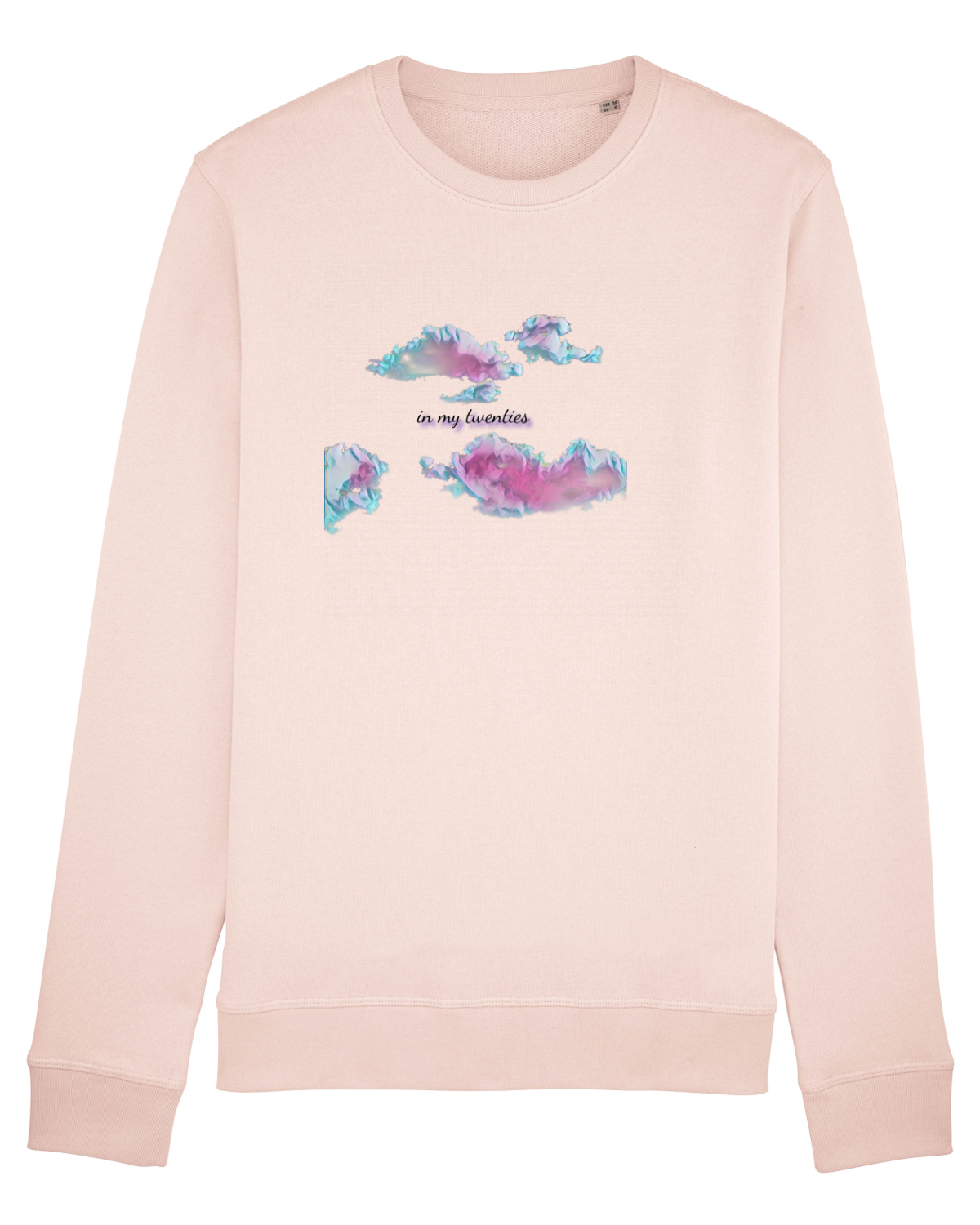 Bluză mânecă lungă Unisex Rise Candy Pink