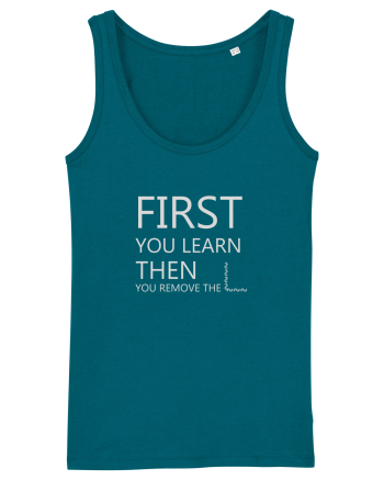 FIRST YOU LEARN WHITE Ocean Depth