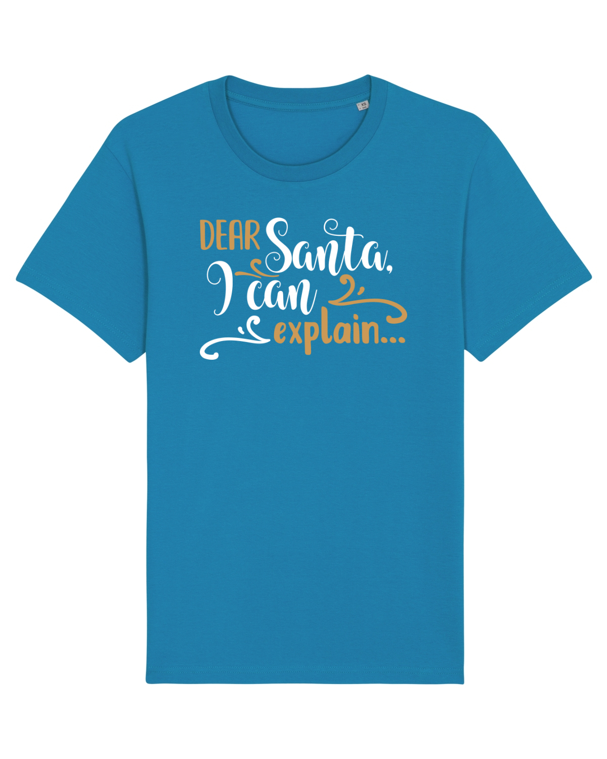 Tricou mânecă scurtă Unisex Rocker Azur