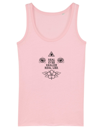 real eyes realize real lies Cotton Pink