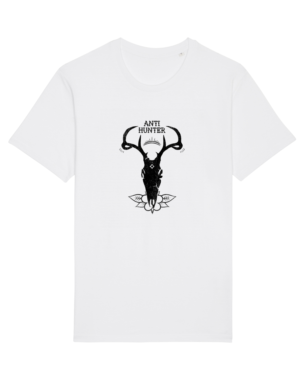Tricou mânecă scurtă Unisex Rocker White