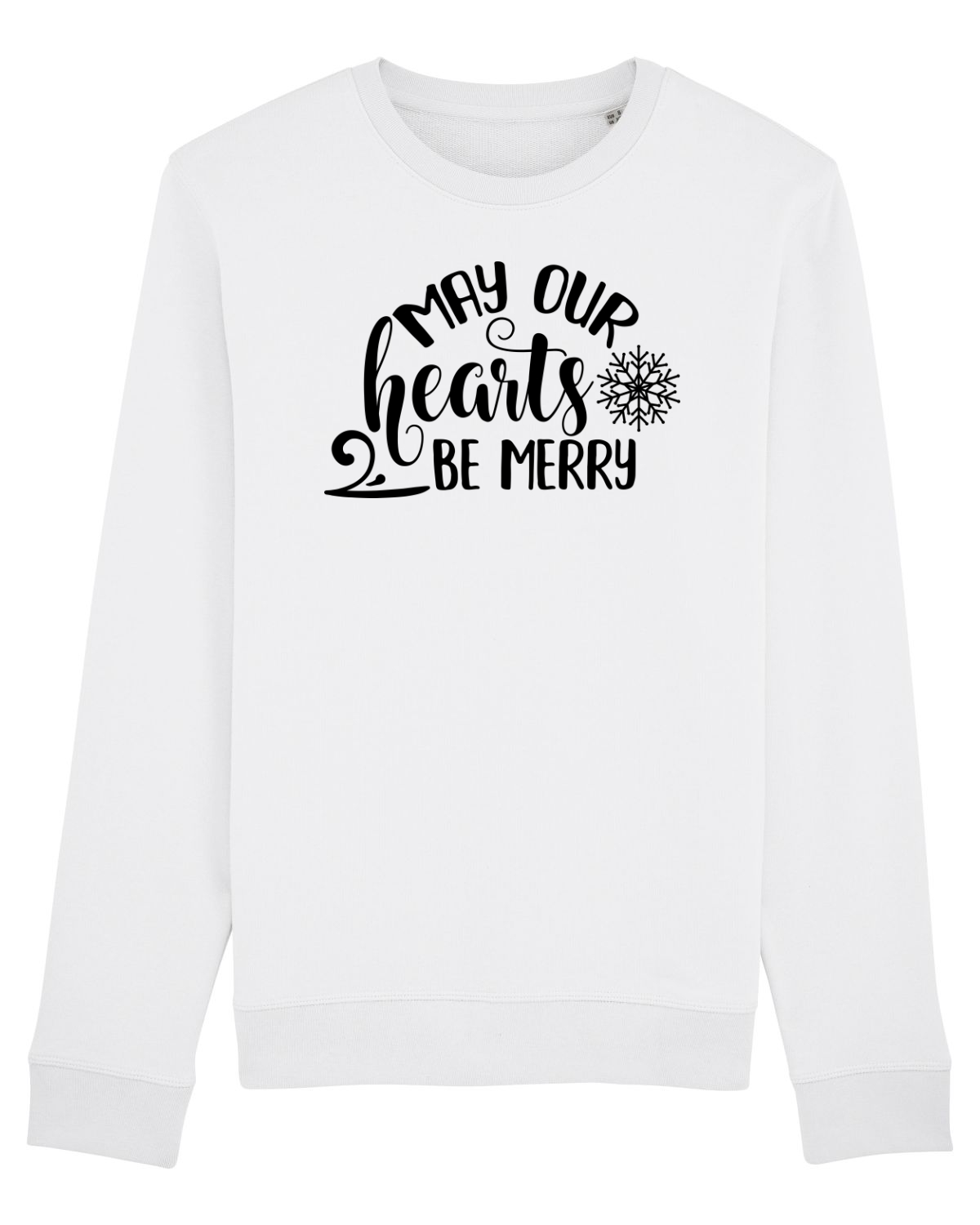 Bluză mânecă lungă Unisex Rise White