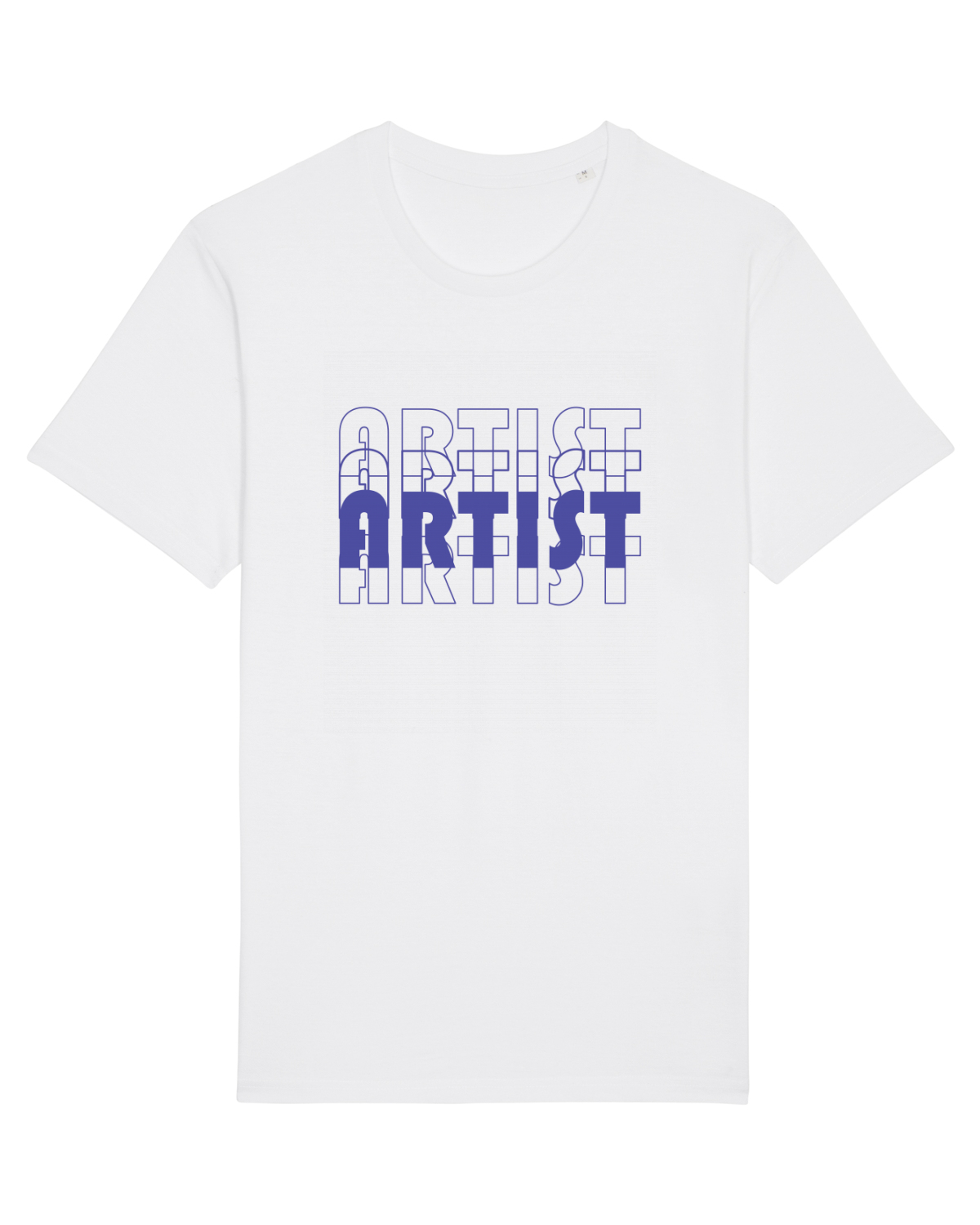 Tricou mânecă scurtă Unisex Rocker White