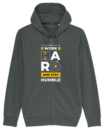 Work Hard - Stay Humble Anthracite