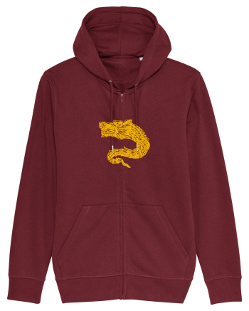 Simboluri dacice - Lupul 16. Burgundy