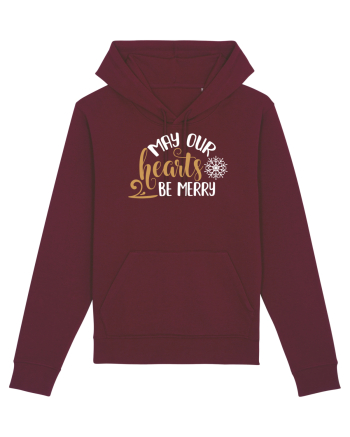 Inima bucuroasă de sărbători Burgundy