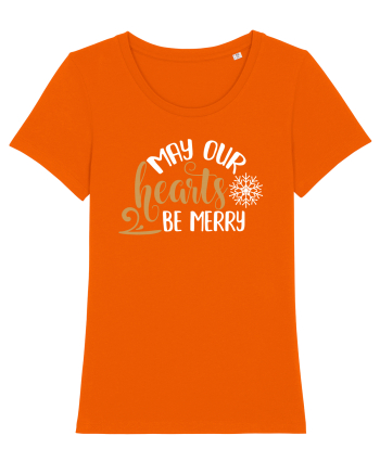 Inima bucuroasă de sărbători Bright Orange