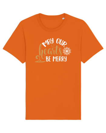 Inima bucuroasă de sărbători Bright Orange