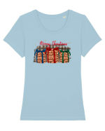 Christmas Cookies Tricou mânecă scurtă guler larg fitted Damă Expresser