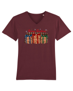 Christmas Cookies Tricou mânecă scurtă guler V Bărbat Presenter