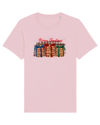 Christmas Cookies Cotton Pink