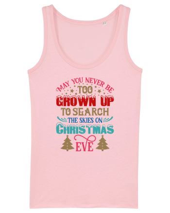 Search the Skies on Christmas Eve Cotton Pink