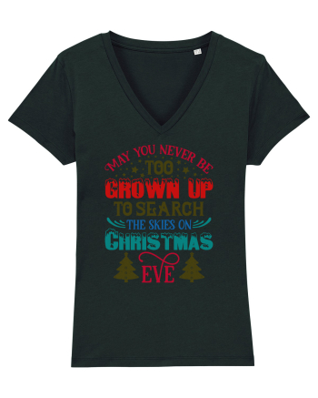 Search the Skies on Christmas Eve Black