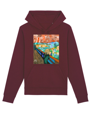 Shout Of Doodle Burgundy