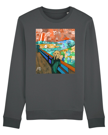 Shout Of Doodle Bluză mânecă lungă Unisex Rise