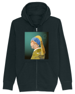 Doodle cu perla Hanorac cu fermoar Unisex Connector